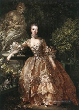  dou - Porträt von Marquise de Pompadour Rokoko Francois Boucher